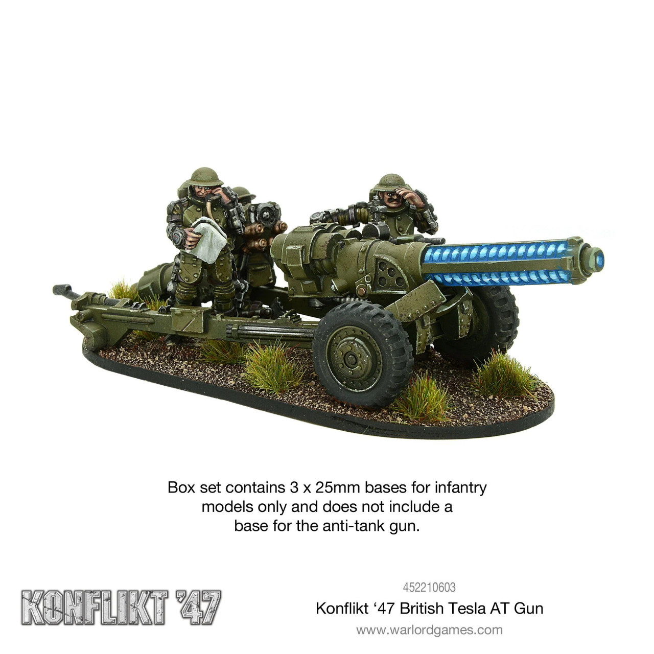 Konflikt 47: British Tesla Anti-Tank Gun