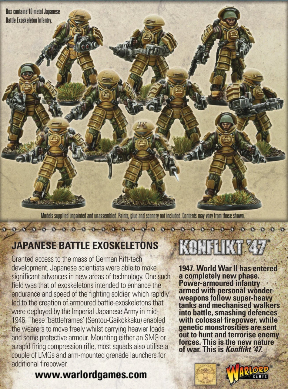 K47: Japanese Battle Exoskeleton Squad - Kick-Ass Mail Order