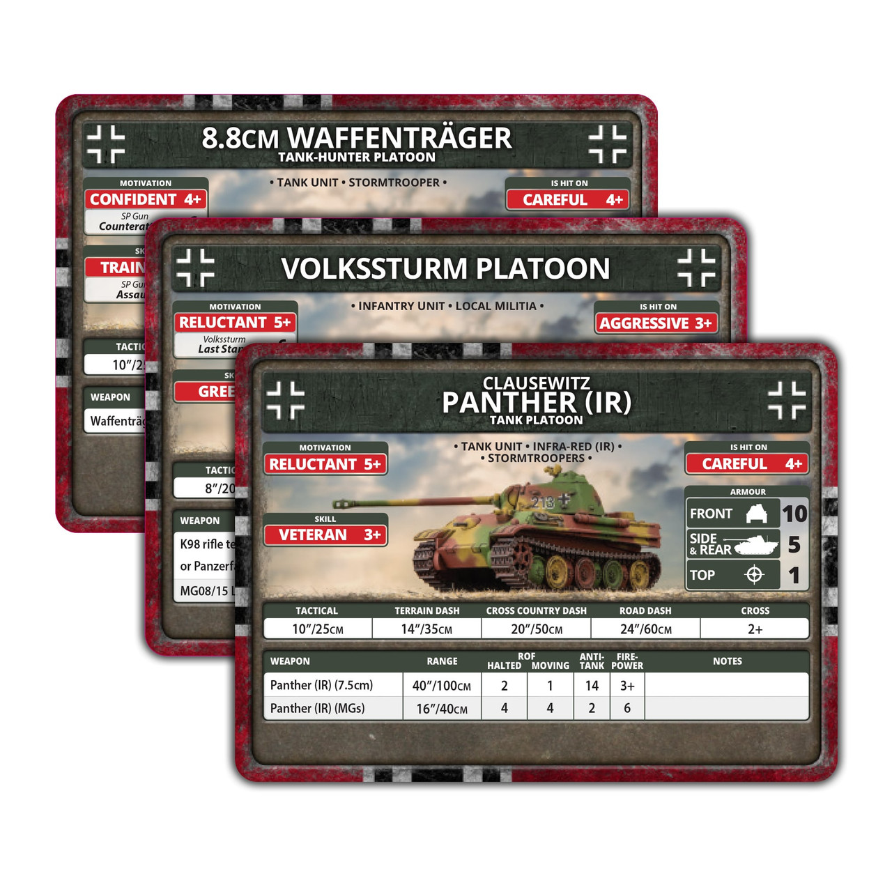 Berlin: German Unit Cards