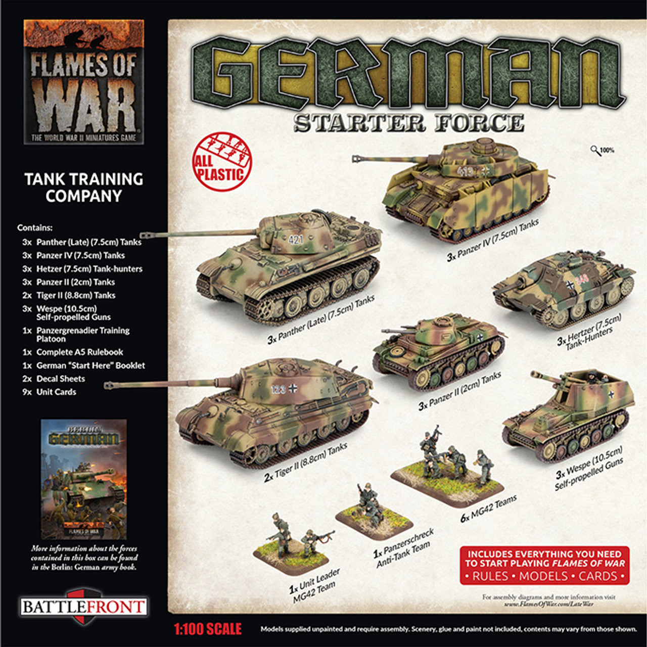German Tank Training Company (Plastic) - GEAB25