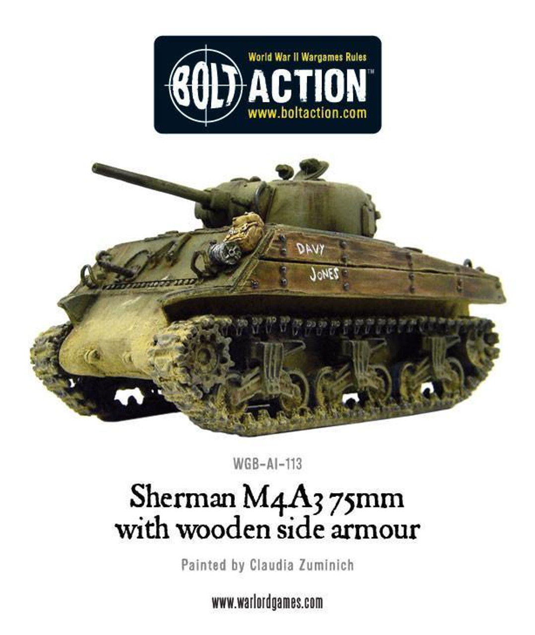 Sherman M4A3 (75mm) With Wooden Armour