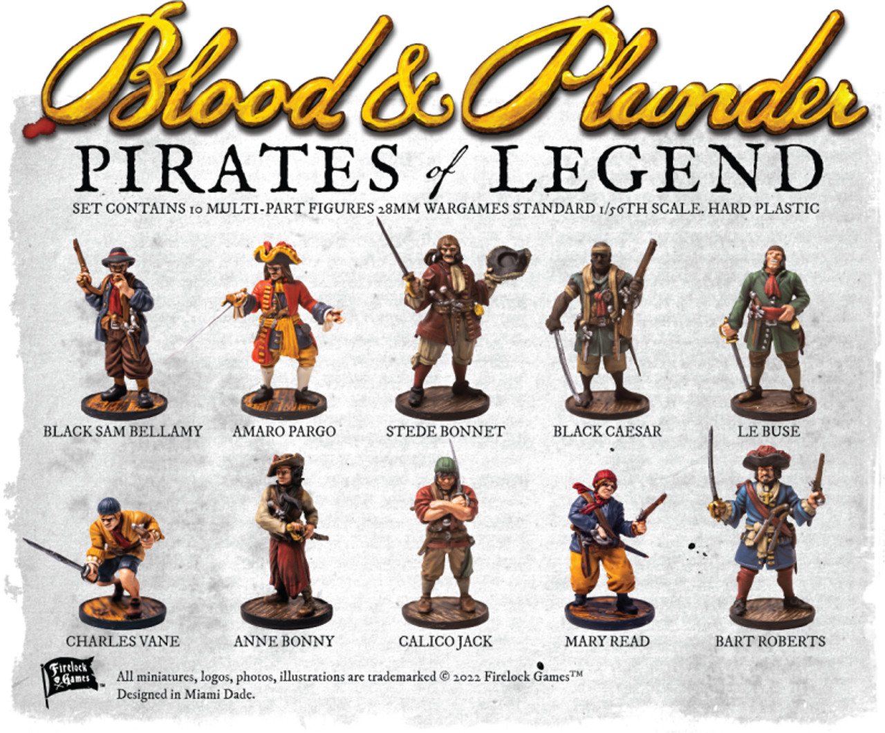 Pirates of Legend Captains Box