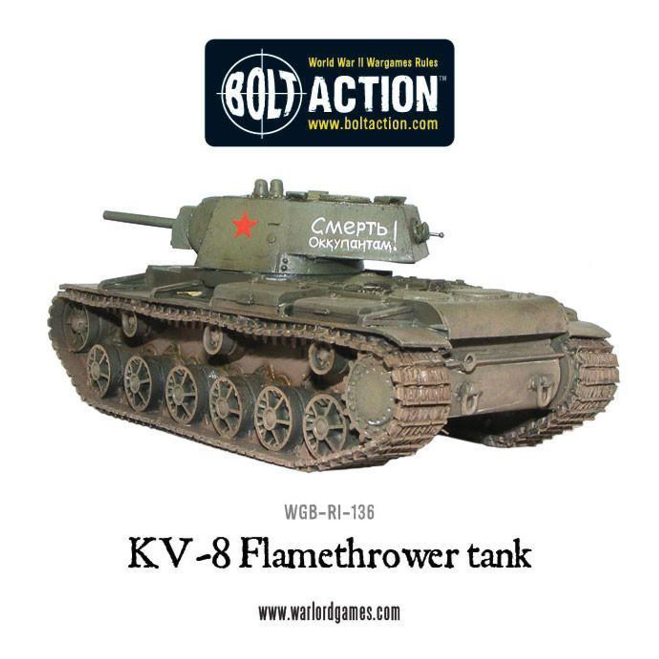 KV-8 Flamethrower Tank