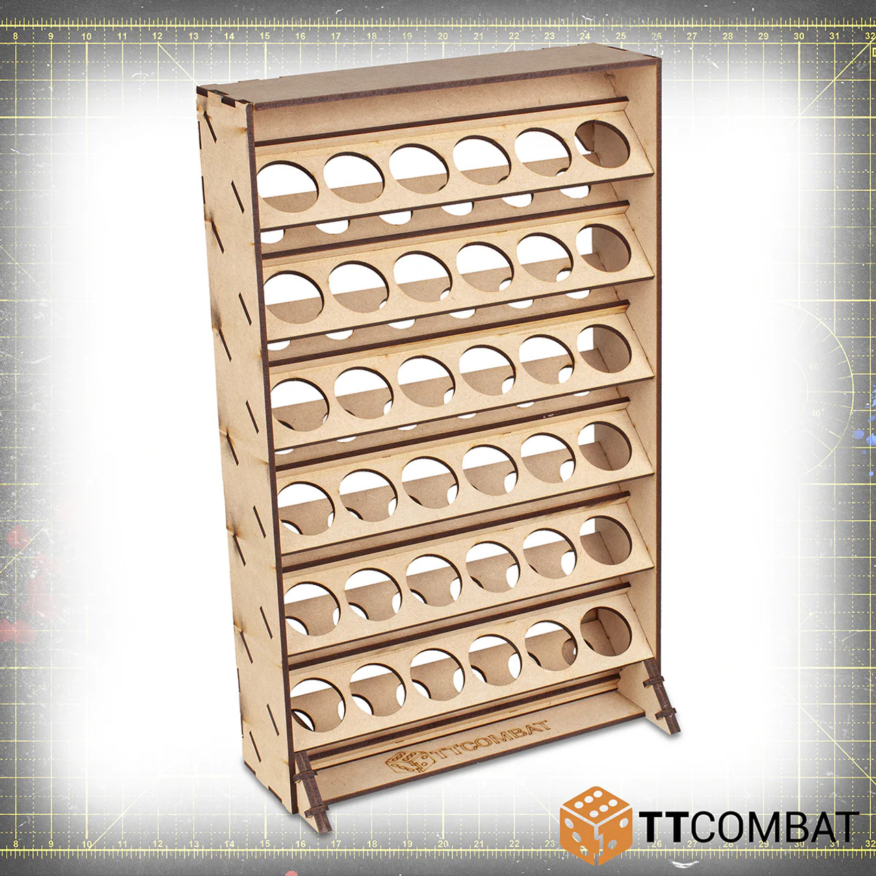 TTCombat & Vallejo Paint Rack 36 - Kick-Ass Mail Order