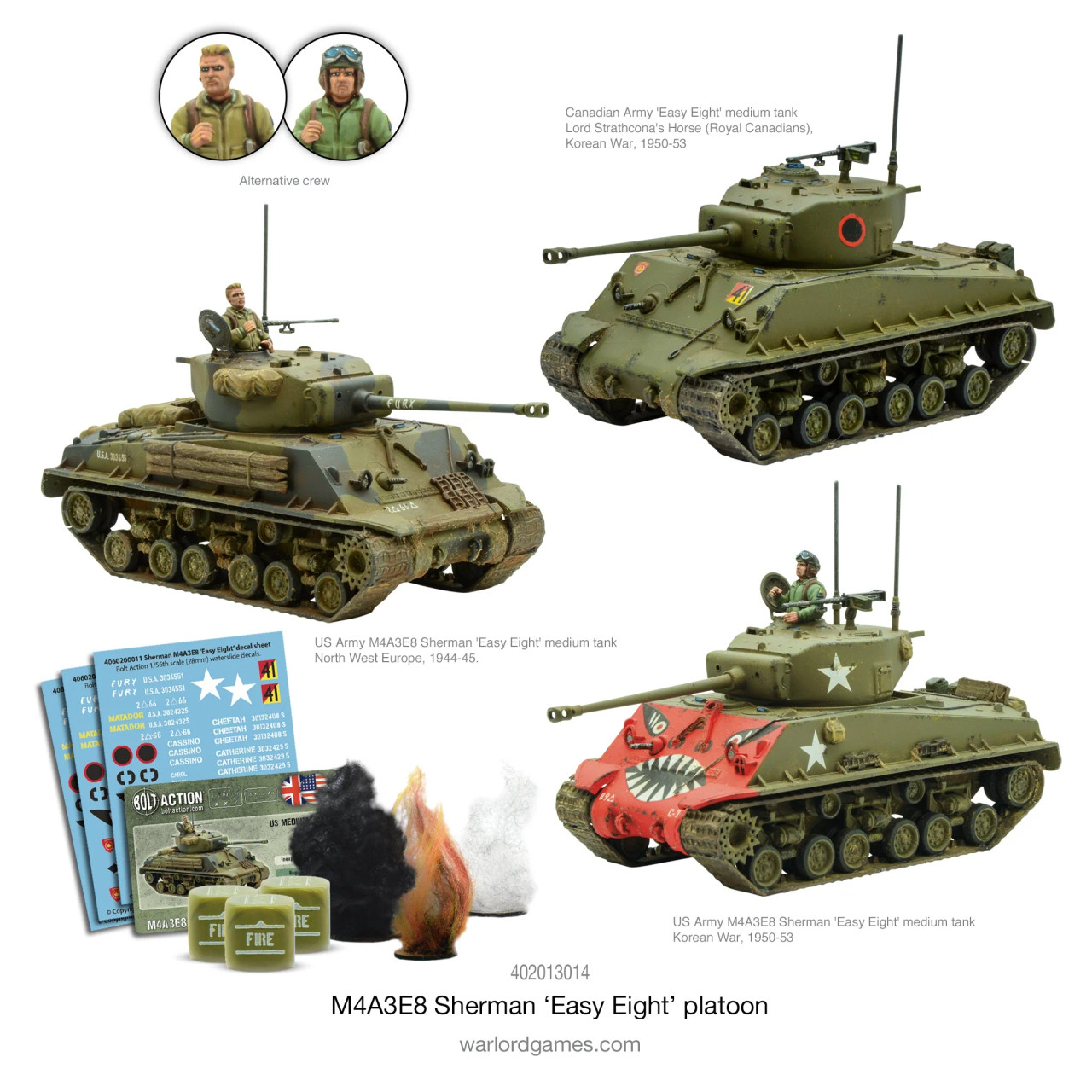 M4A3E8 Sherman Easy Eight Platoon