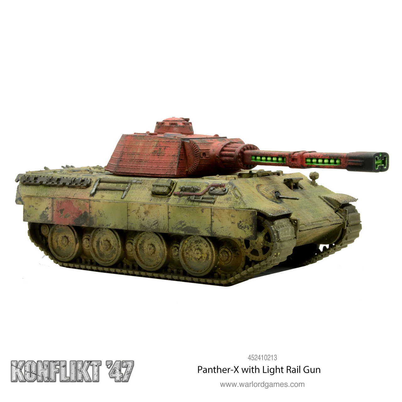 Konflikt 47: Panther-X With Light Rail Gun