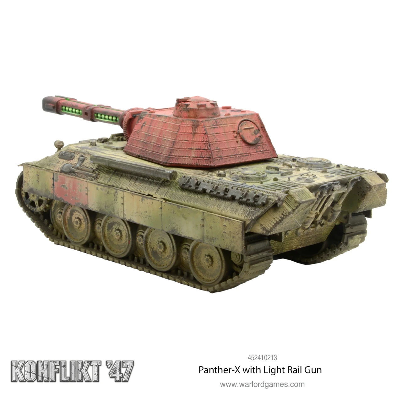 Konflikt 47: Panther-X With Light Rail Gun