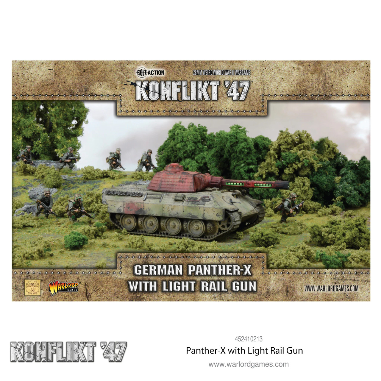 Konflikt 47: Panther-X With Light Rail Gun