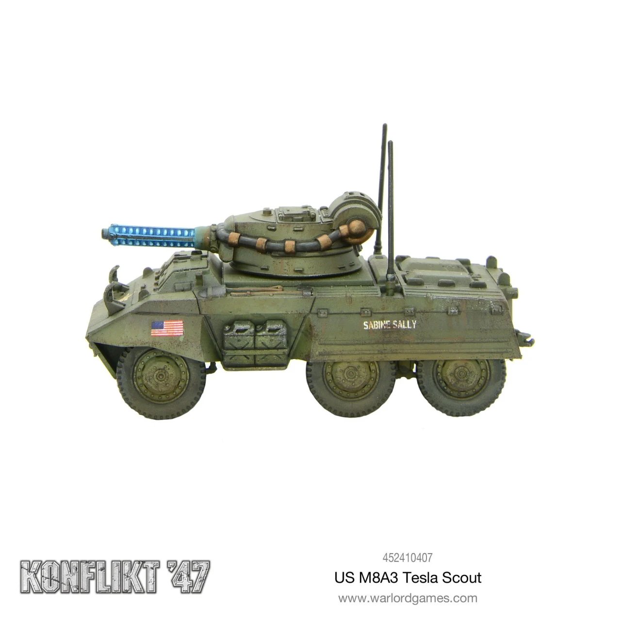 Konflikt 47: M8A3 Tesla Scout
