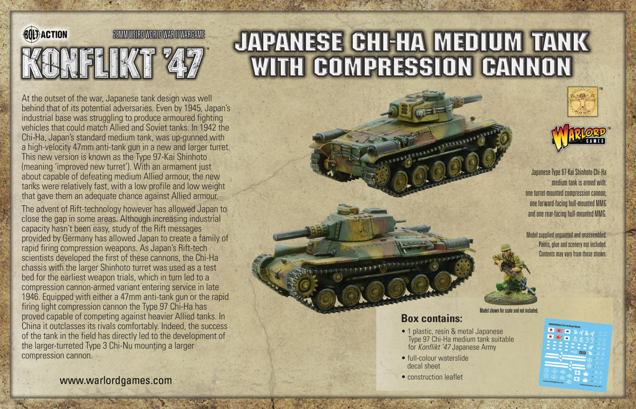 Konflikt 47: Chi-Ha with compression cannon