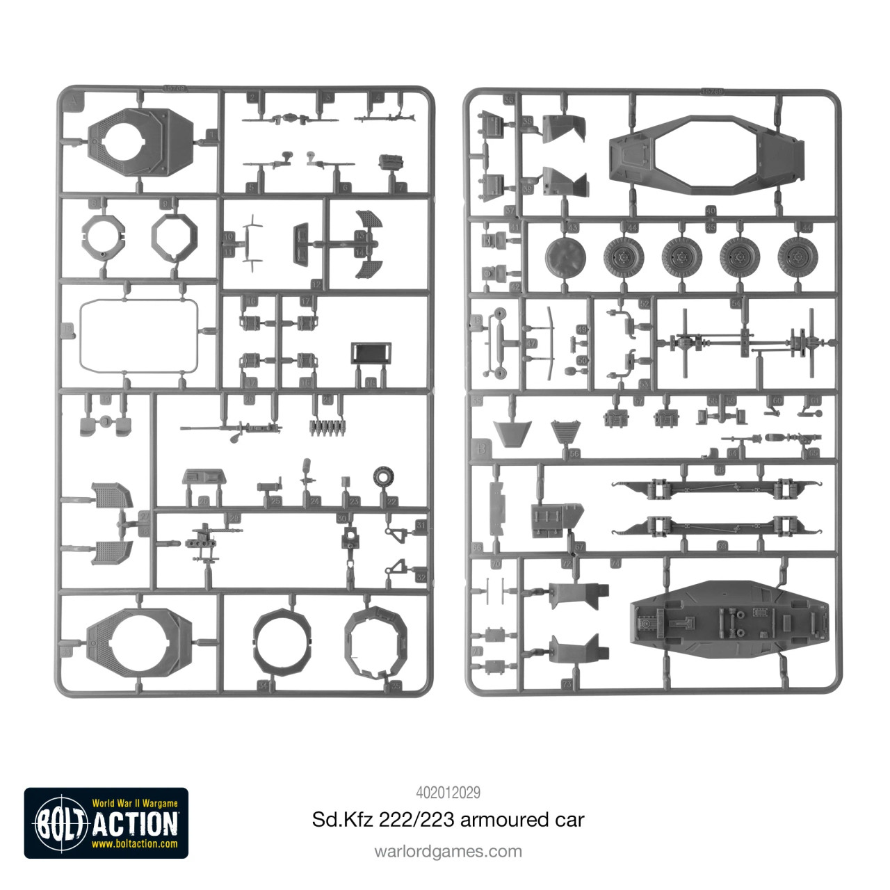 SD.KFZ 222/223 Armoured Car - 402012029 - Kick-Ass Mail Order