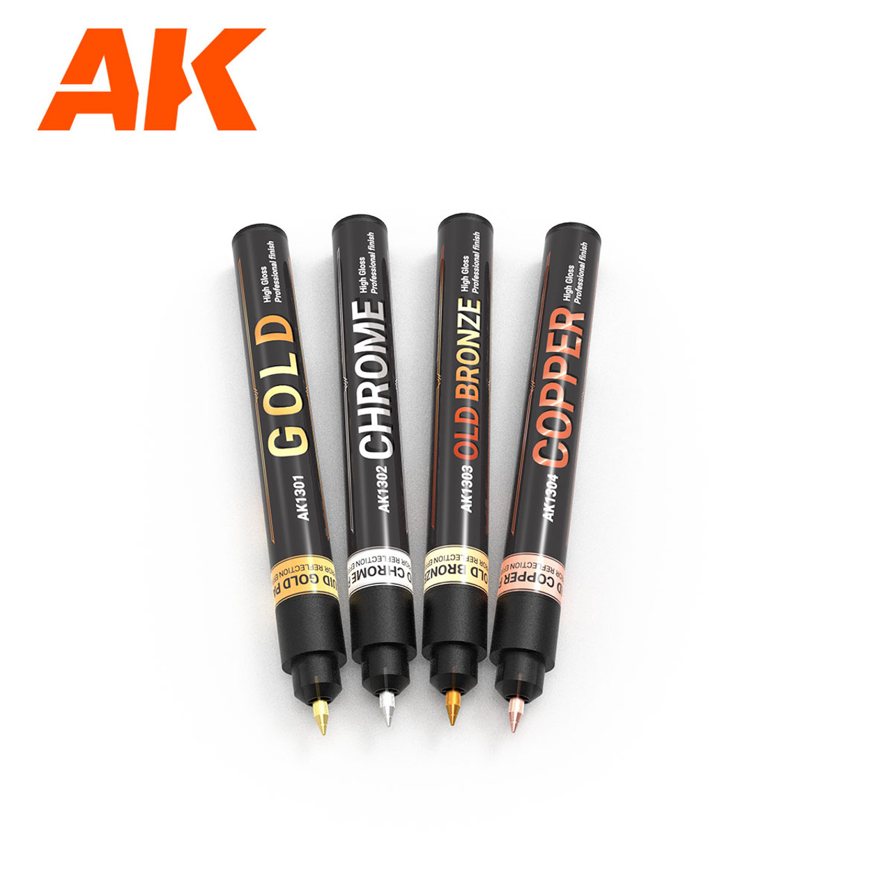 AK-Interactive: Metallic Liquid Markers Set