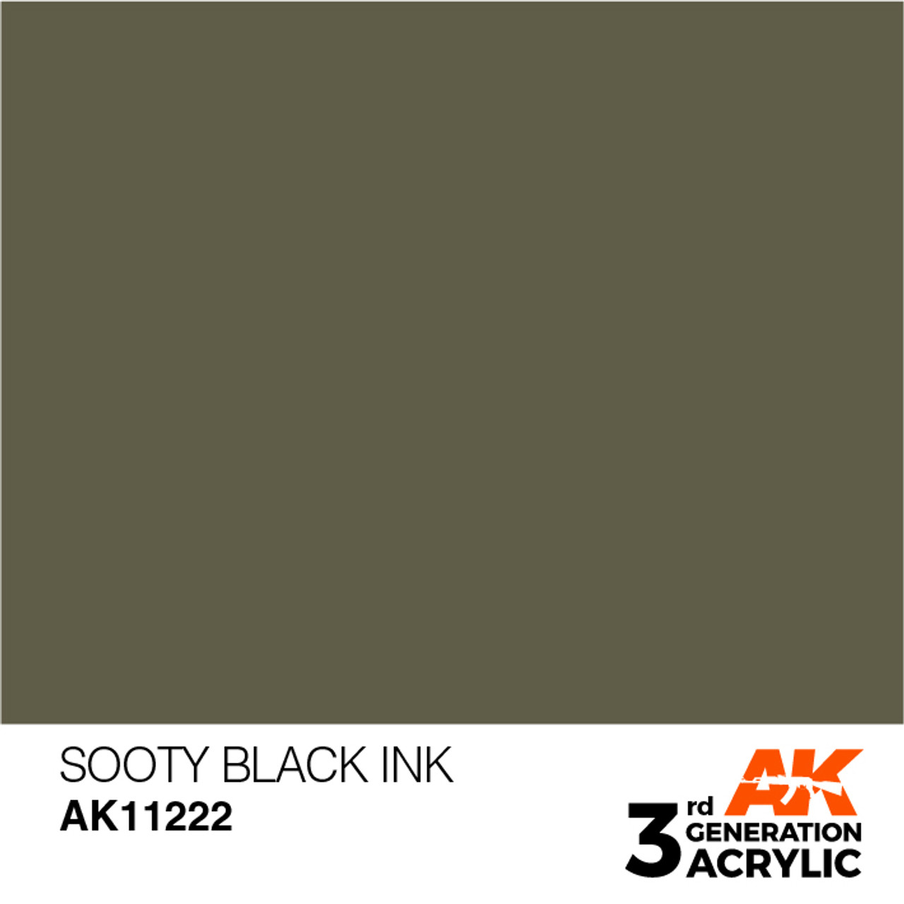 Sooty Black INK - AK 3Gen Acrylic