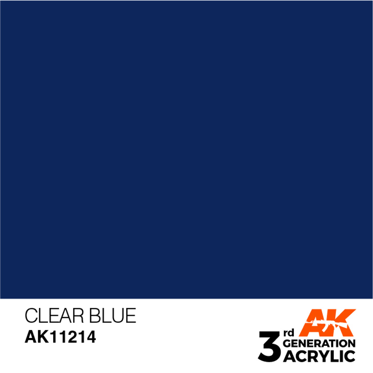 Clear Blue - AK 3Gen Acrylic