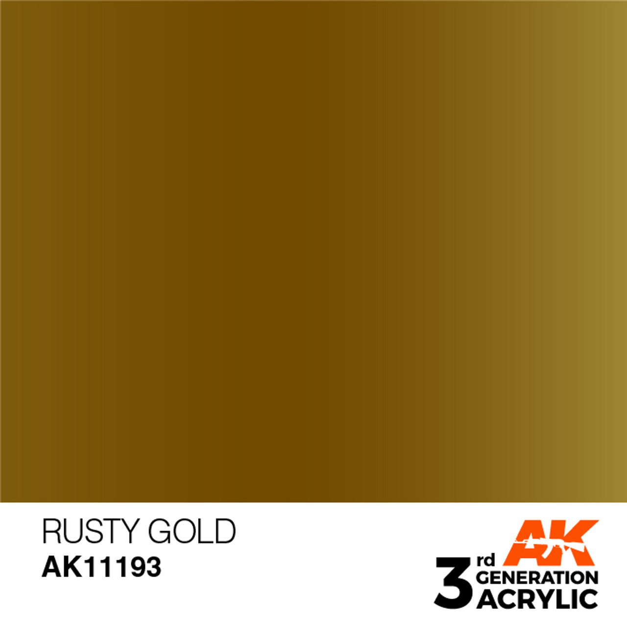Rusty Gold - AK 3Gen Acrylic