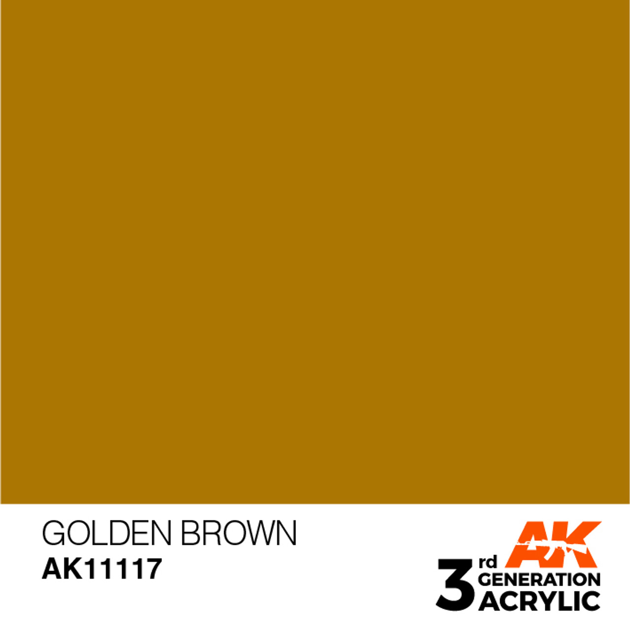 Golden Brown - AK 3Gen Acrylic