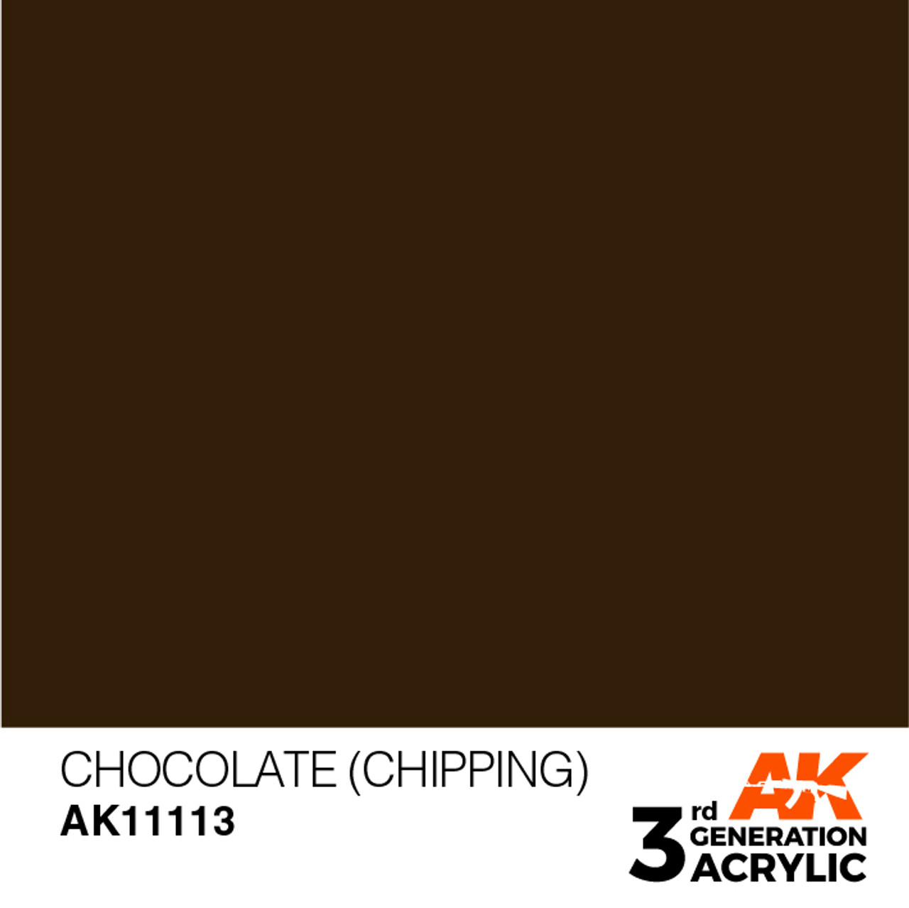 Chocolate (Chipping) - AK 3Gen Acrylic