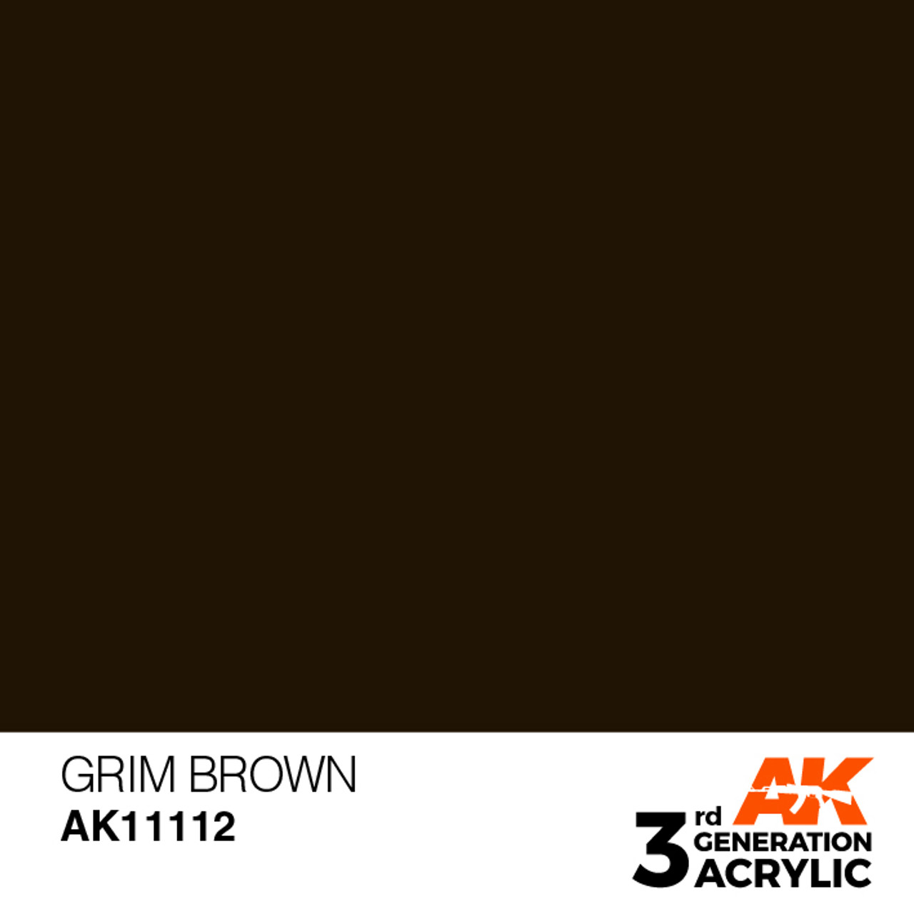 Grim Brown - AK 3Gen Acrylic