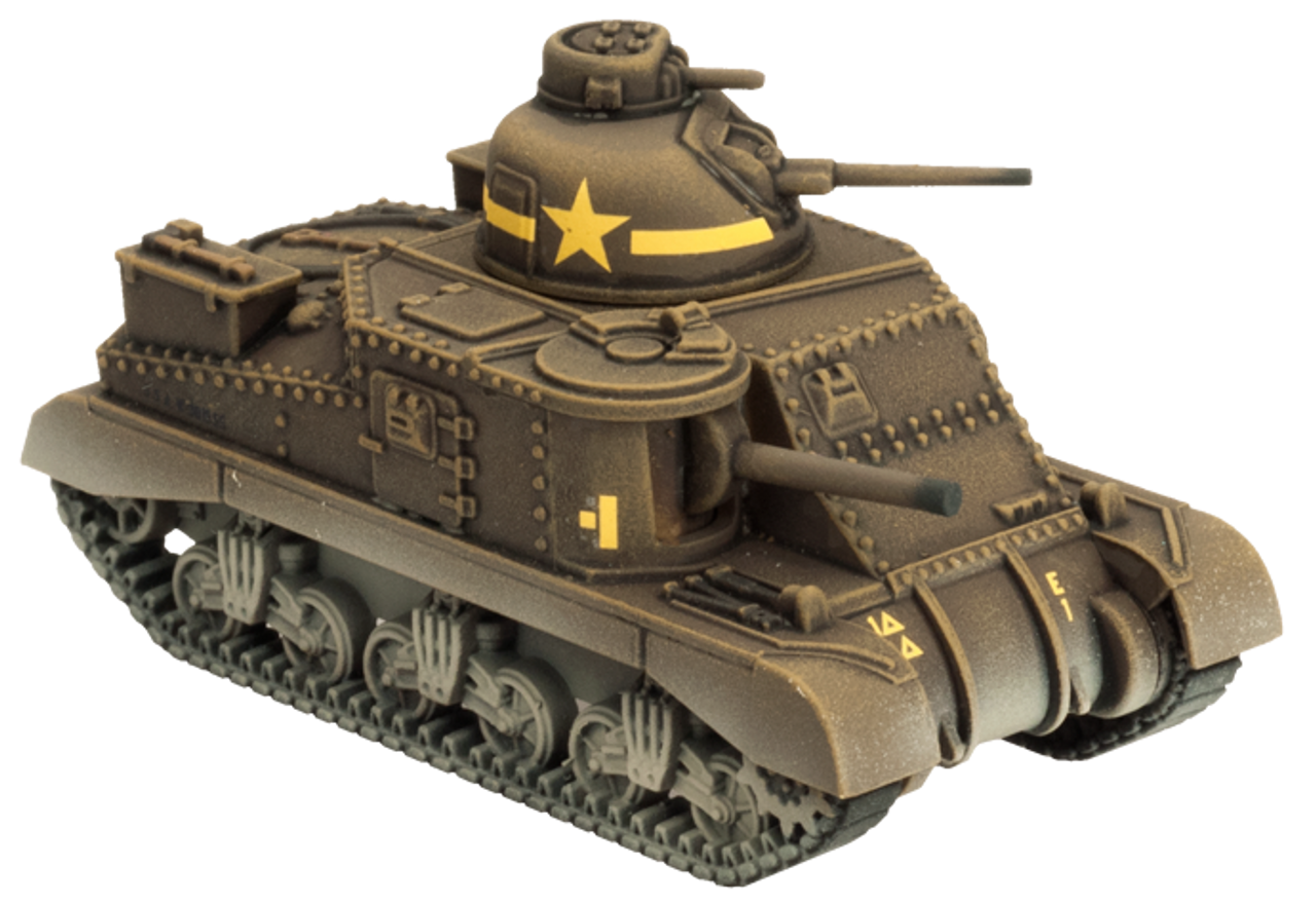 Fighting First M3 Lee Tank Platoon