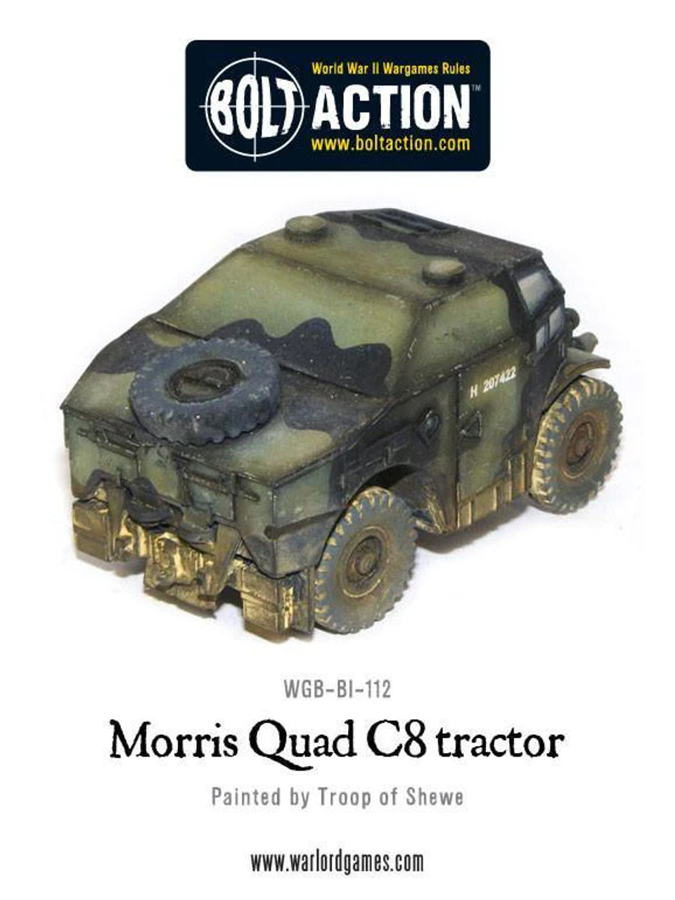 British Morris Quad C8 Tractor