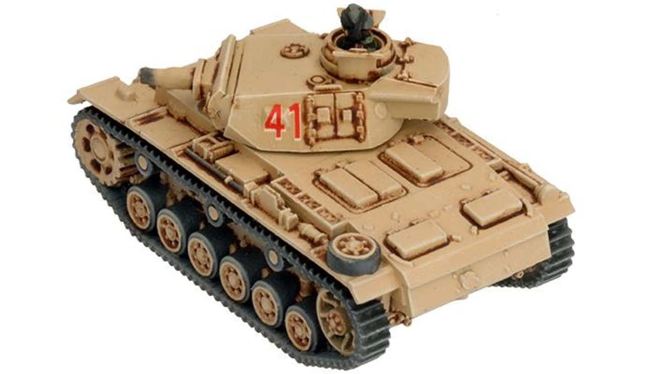 Panzer III Tank Platoon (Plastic) - GBX96