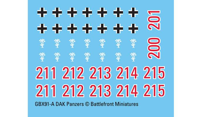 Panzer III Tank Platoon (Plastic) - GBX96