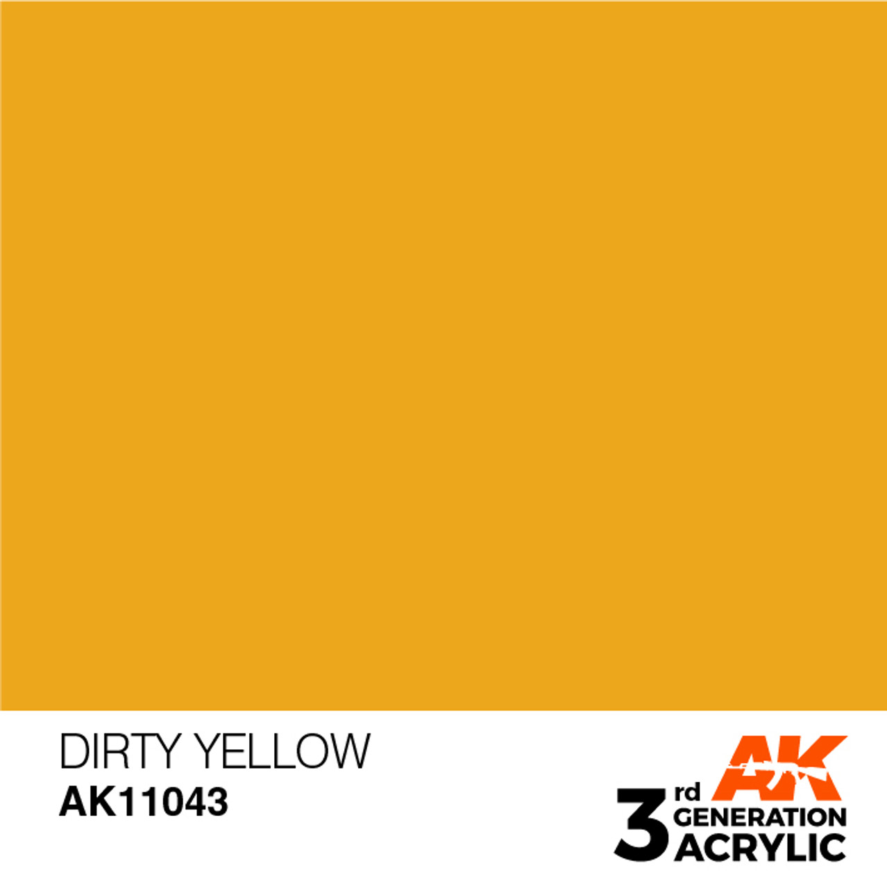 Dirty Yellow - AK 3Gen Acrylic