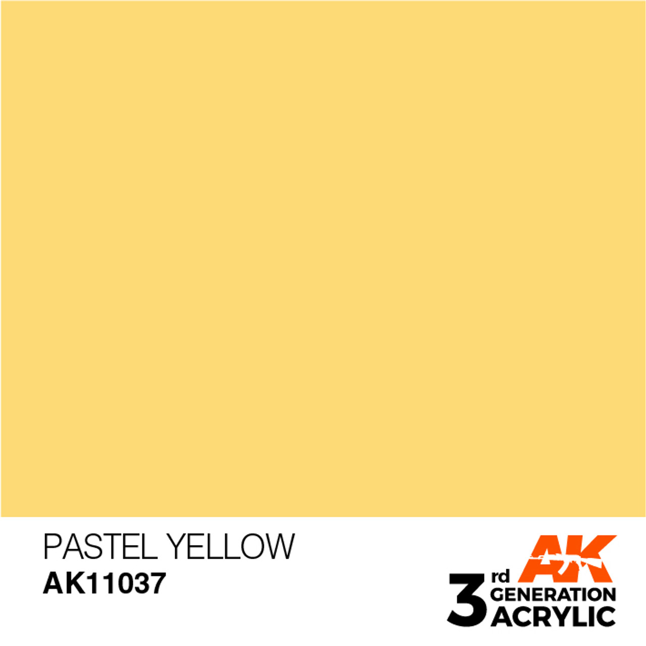 Pastel Yellow - AK 3Gen Acrylic