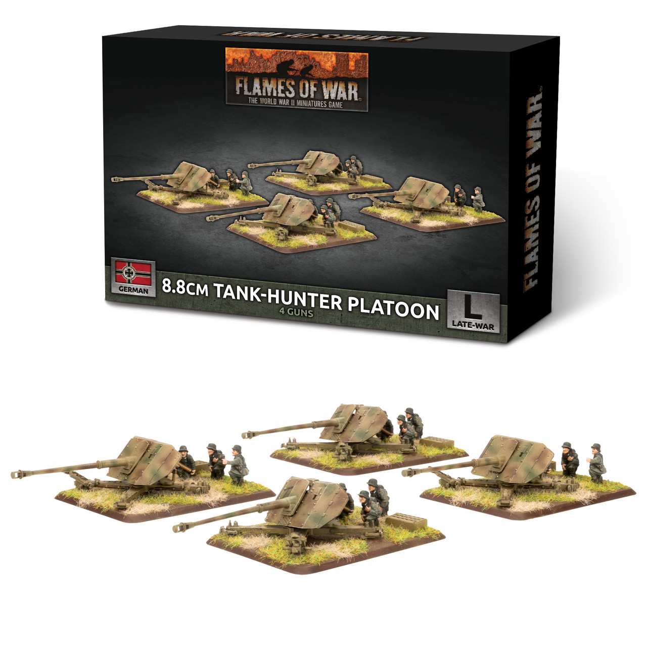 8.8cm Tank-hunter Platoon (Plastic) - GBX175