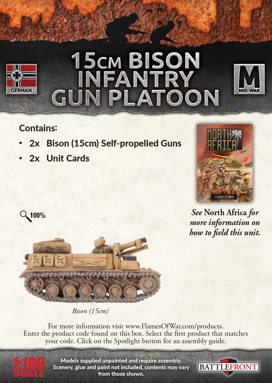 15cm Bison Infantry Gun Platoon - GBX186