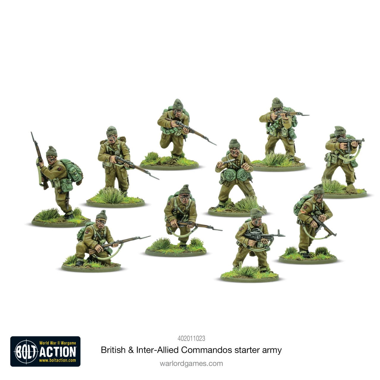 Churchill's Gangsters (British & Inter-Allied Commandos) starter army