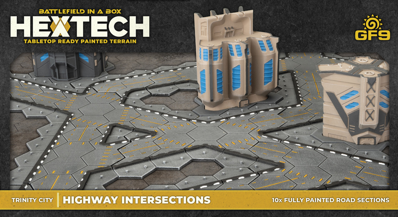 Hextech: Trinity City - Highway Intersections (x10)