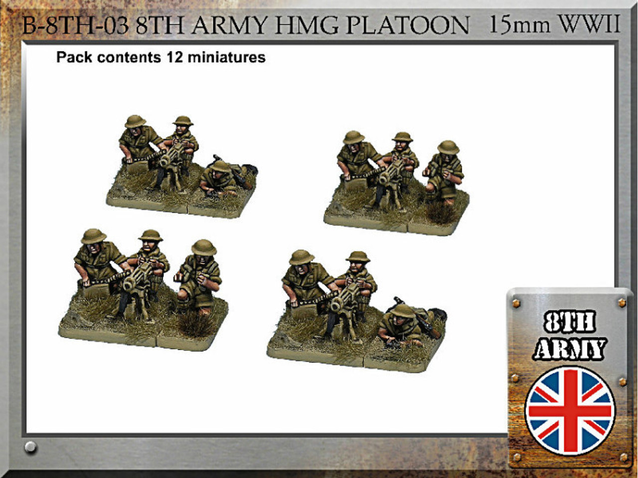 British  8th Army HMG Platoon