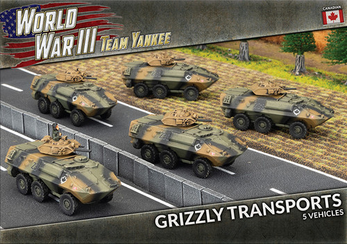 Canadian Grizzly Transport Platoon (x4) - TCBX04