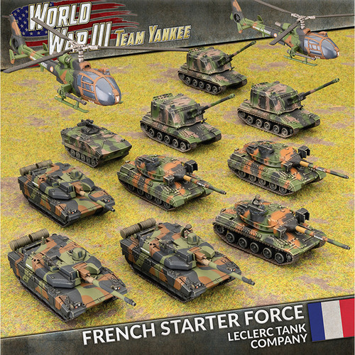 French Leclerc Tank Company Starter Force - TFRAB02