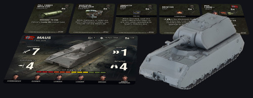SUPER - ボルトアクション 1/56 Panzer VIII Maus super-heavy tank(マウス 超重戦車) プラモデル(405102002) Warlord Games(ウォーロードゲームズ) Panzer VIII Maus Super Heavy Tank - Kick-Ass Mail Order