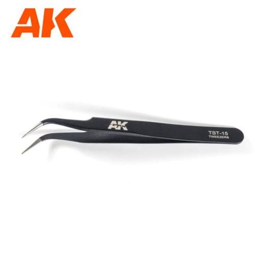 AK-Interactive Precise Curved Tweezers