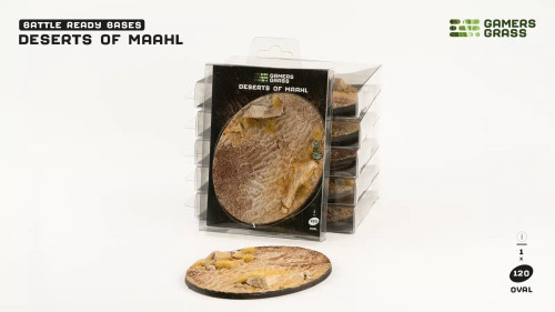 Deserts of Maahl Bases, Oval 120mm (x1)