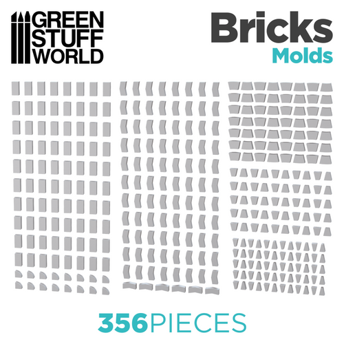 Silicone molds - BRICKS