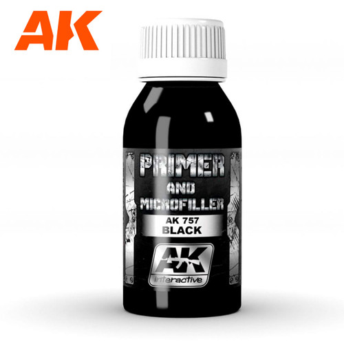 AK Interactive Black Primer and Microfiller 100ml