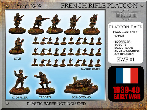 Early War French Rifle Platoon