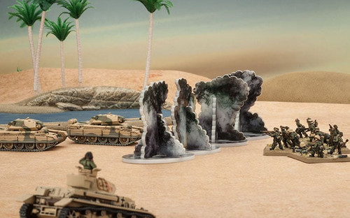 Smoke Bombardment Markers (x 4)