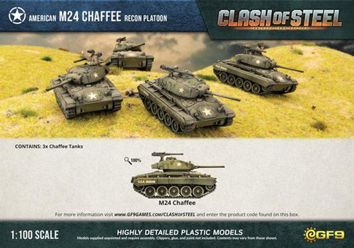 Clash of Steel: M24 Chaffee Recon Platoon