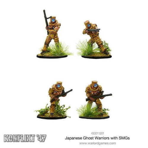 Japanese Ghost Warriors With SMG