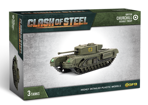 Churchill Assault Troop (x3 Plastic) Churchill Assault Troop (x3 Plastic)