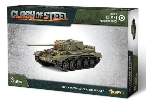 Comet Armoured Troop (x3 Plastic) Comet Armoured Troop (x3 Plastic)