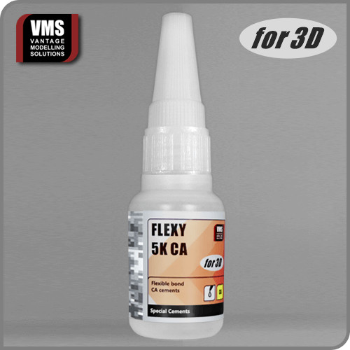 VMS FLEXY 5K CA 3D contact adhesive for 3D printed models 20 g