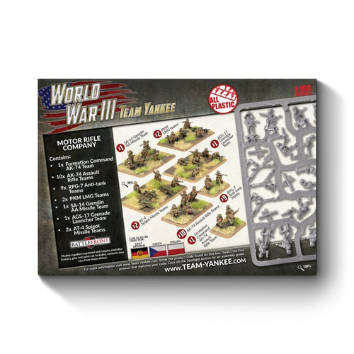 Soviet Motor Rifle Company (x100 figs plastic)