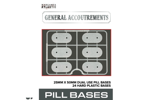 25mm x 50mm Pill Dual Use Bases - WAAGA003