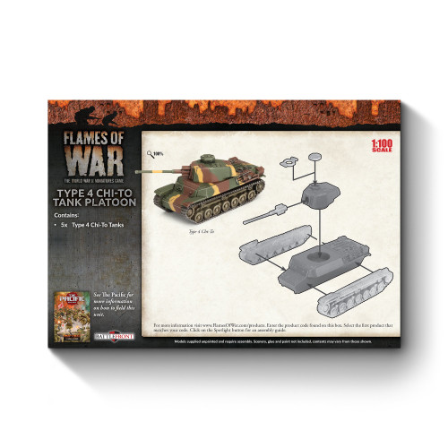 Type 4 Chi-To Tank Platoon (x5) - Kick-Ass Mail Order